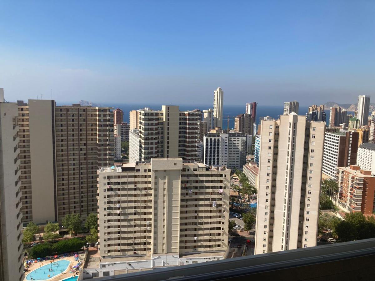 Rascacielo Bonito Mirando Al Mar Leilighet Benidorm Eksteriør bilde