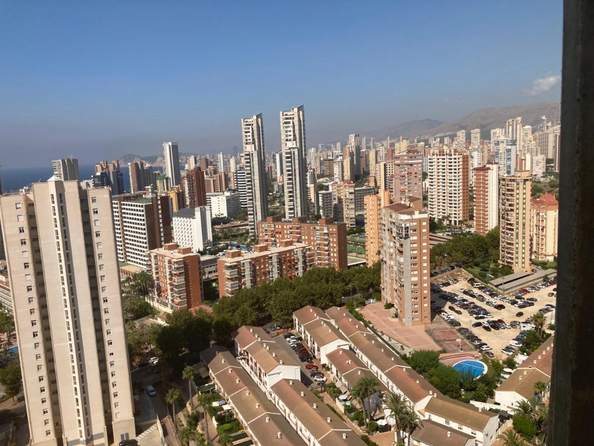 Rascacielo Bonito Mirando Al Mar Leilighet Benidorm Eksteriør bilde