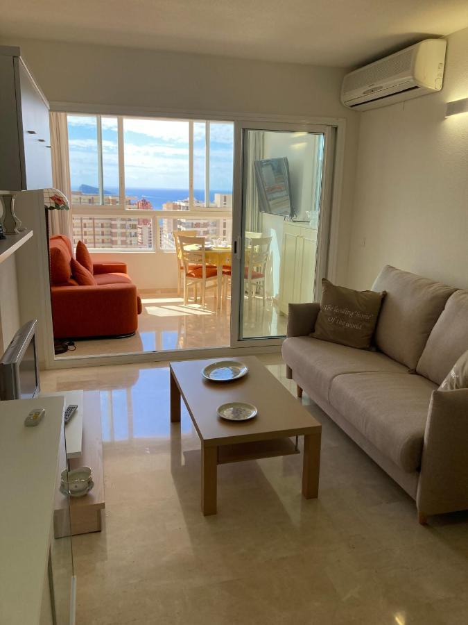 Rascacielo Bonito Mirando Al Mar Leilighet Benidorm Eksteriør bilde