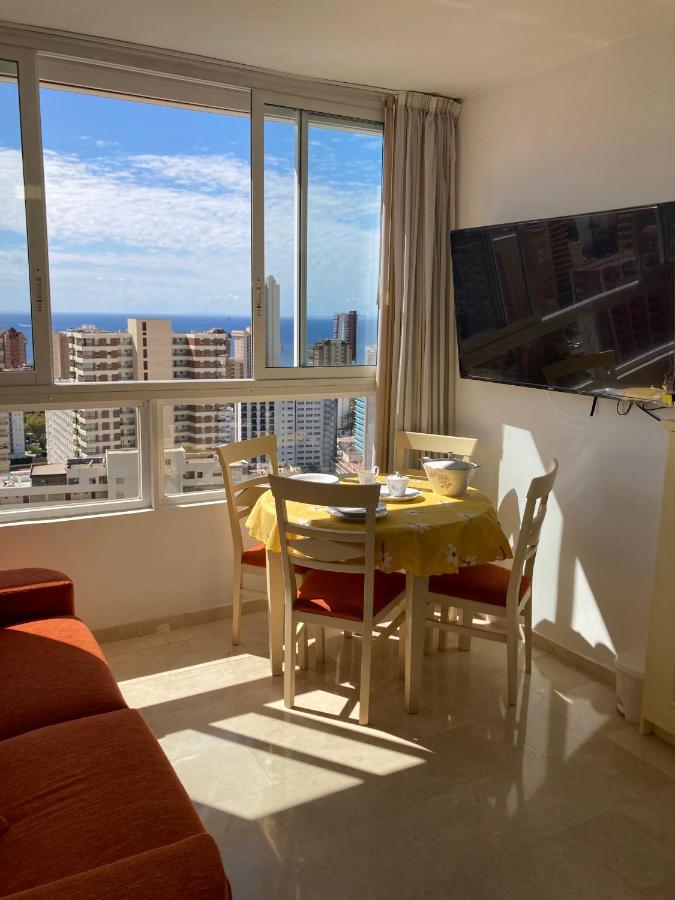 Rascacielo Bonito Mirando Al Mar Leilighet Benidorm Eksteriør bilde